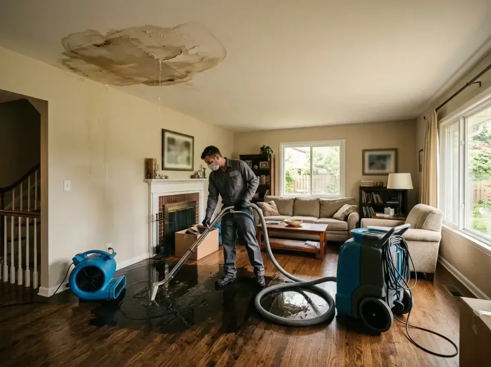 attic-pipe-burst-ceiling-drip-008 — frequently asked questions, Water Damage Restoration & Carpet Care in Uniontown, PA
